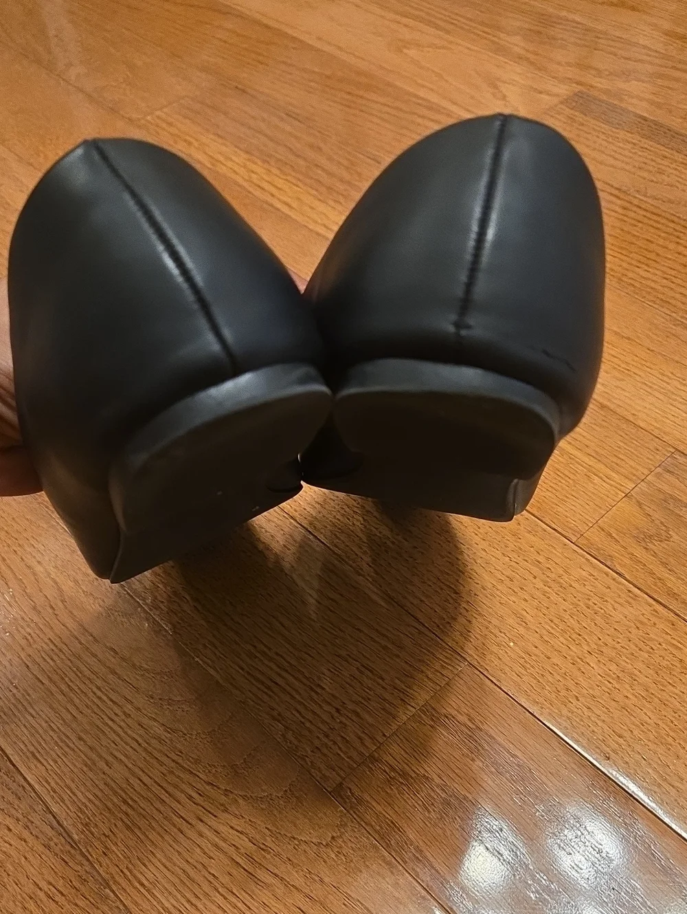 DV by Dolce Vita Black Cap-Toe Ballet Flats